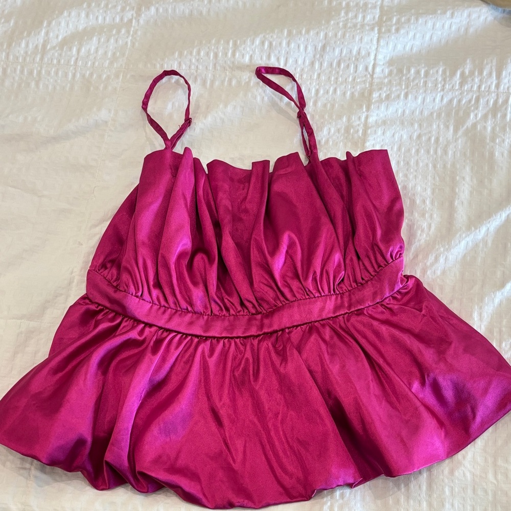 Chic Magenta Camisole Top